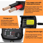 Bộ sạc pin lithium Black&Decker 12-18V LCS1620, phích cắm US, phích cắm EU, phích cắm UK