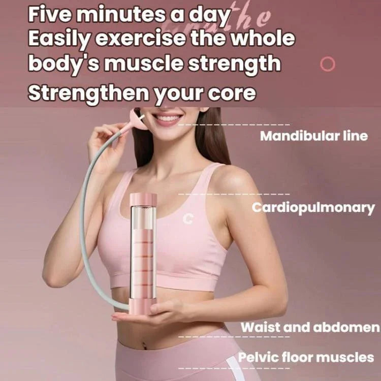Tạ tập thở bụng di động, thiết bị tập trung sức khỏe