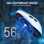 Chuột chơi game chế độ kép có dây/2.4G Ajazz PAW3395 Chip, AJ159P có dock sạc màu đen, AJ159P có dock sạc màu trắng, AJ159 màu trắng