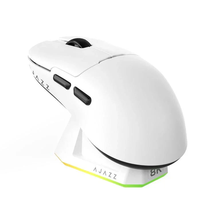 Chuột chơi game ba chế độ có dây / 2.4G / Bluetooth Ajazz AJ159PRO với đế sạc từ tính