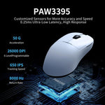 Chuột chơi game ba chế độ có dây / 2.4G / Bluetooth Ajazz AJ159PRO với đế sạc từ tính