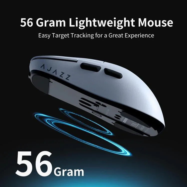 Chuột chơi game ba chế độ có dây / 2.4G / Bluetooth Ajazz AJ159PRO với đế sạc từ tính