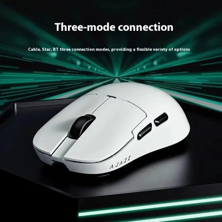 Chuột ba chế độ Ajazz NearLink / có dây / Bluetooth, AJ159 NL 400mAh PAW3311 màu trắng, AJ159 NL 800mAh PAW3311 màu đen, AJ159 NL 800mAh PAW3311 màu trắng, AJ159 NL P 800mAh PAW3395 màu đen, AJ159 NL P 800mAh PAW3395 màu trắng