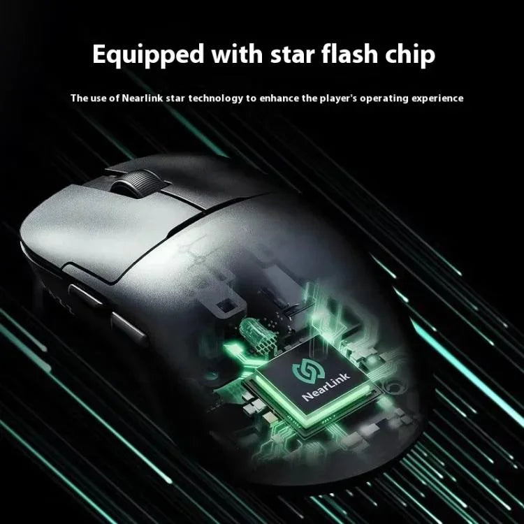 Chuột ba chế độ Ajazz NearLink / có dây / Bluetooth, AJ159 NL 400mAh PAW3311 màu trắng, AJ159 NL 800mAh PAW3311 màu đen, AJ159 NL 800mAh PAW3311 màu trắng, AJ159 NL P 800mAh PAW3395 màu đen, AJ159 NL P 800mAh PAW3395 màu trắng