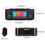 Máy nghe nhạc xe Android 5 inch chế độ ngang, bộ điều khiển trung tâm xe tất cả trong một, tiêu chuẩn, tiêu chuẩn + 12 đèn camera + mic