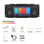 Máy nghe nhạc xe Android 5 inch chế độ ngang, bộ điều khiển trung tâm xe tất cả trong một, tiêu chuẩn, tiêu chuẩn + 12 đèn camera + mic