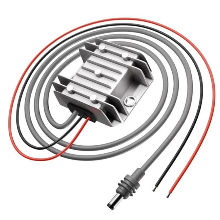 Power Converter Voltage Booster, 12V / 24V To 48V 1.5A With 1m DC Cable, 12V / 24V To 48V 1.5A With 1m DC Cable Clips