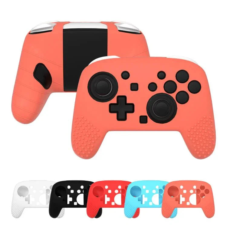 Ốp silicone mềm cho tay cầm Switch 2 Pro, có bề mặt cầm thân thiện với da