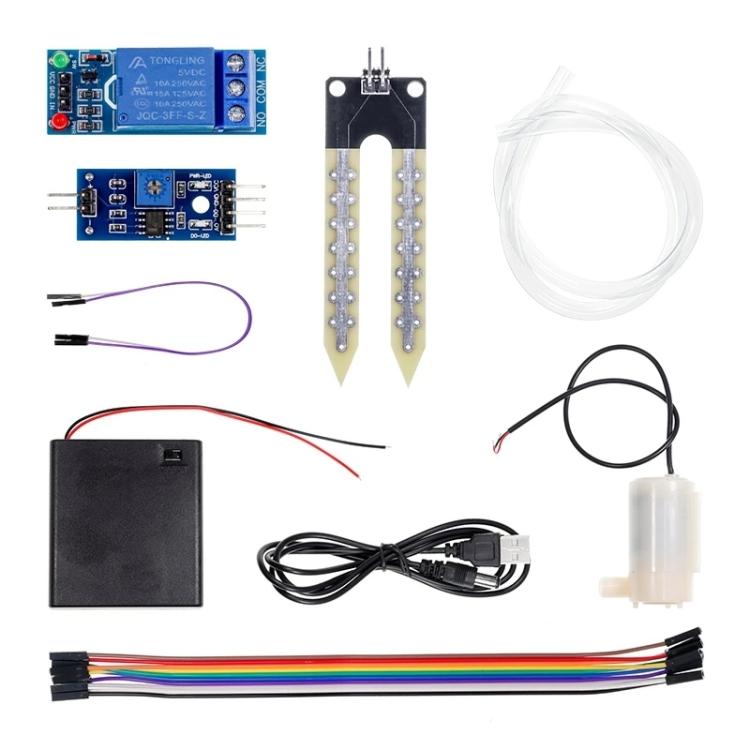 Bộ dụng cụ tưới nước tự động phát hiện độ ẩm đất DIY, 1 kênh