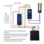 Bộ dụng cụ tưới nước tự động phát hiện độ ẩm đất DIY, 1 kênh