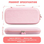 For Nintendo Switch 2 Sakura Accessories Bundle Portable Carrying Case with Shell, 4 Thumb Grips, Screen Protector & Stand, Bundle