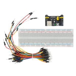 MB-102 Bảng mạch 830 lỗ + Mô-đun nguồn + 65 dây Breadboard