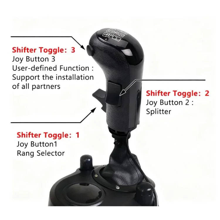 Bộ cần số mô phỏng joystick đua xe cho Logitech G29 / G27 / G25 / G923, mã HB043