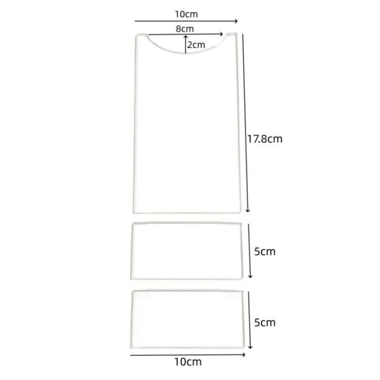 Tấm chắn đệm sofa đa năng tường acrylic, YX198-1, YX198-2