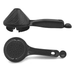 Bàn chải làm sạch đầu nhóm máy pha cà phê Espresso 58mm thiết kế phễu lông nylon cho cốc lọc