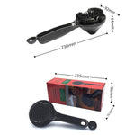 Bàn chải làm sạch đầu nhóm máy pha cà phê Espresso 58mm thiết kế phễu lông nylon cho cốc lọc