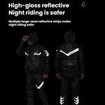 Áo mưa đi xe đạp ngoài trời WEST BIKING phản quang, chống thấm nước, nhẹ, S, M, L, XL, XXL, XXXL, XXXXL