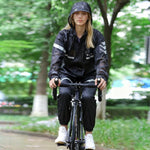 Áo mưa đi xe đạp ngoài trời WEST BIKING phản quang, chống thấm nước, nhẹ, S, M, L, XL, XXL, XXXL, XXXXL
