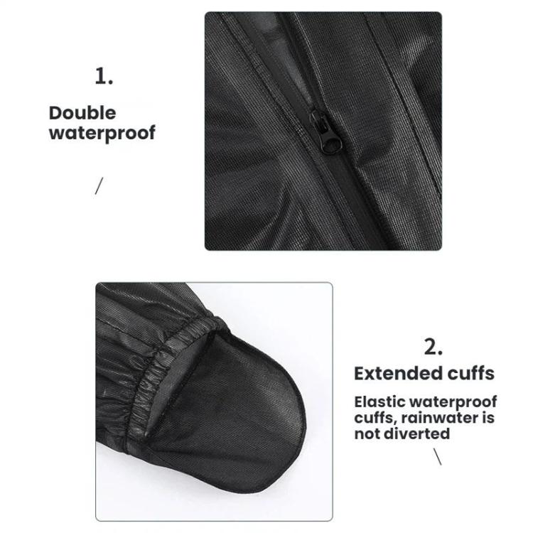 Áo mưa đi xe đạp ngoài trời WEST BIKING phản quang, chống thấm nước, nhẹ, S, M, L, XL, XXL, XXXL, XXXXL
