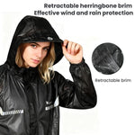 Áo mưa đi xe đạp ngoài trời WEST BIKING phản quang, chống thấm nước, nhẹ, S, M, L, XL, XXL, XXXL, XXXXL