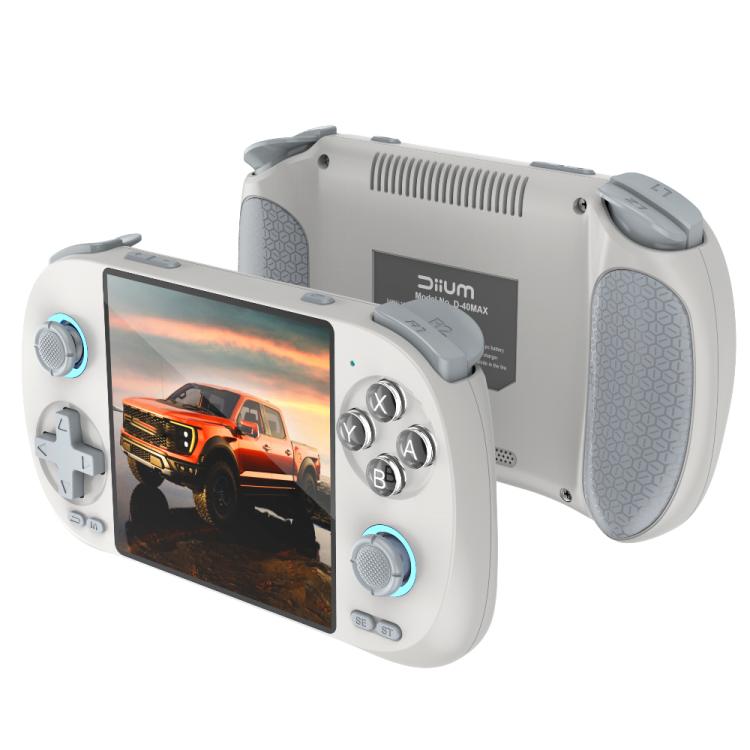 Máy chơi game mã nguồn mở D40Max 4 inch HD với WiFi, hệ điều hành Android 10, CPU GE8300, các phiên bản 16G+64G, 16G+128G, 16G+256G
