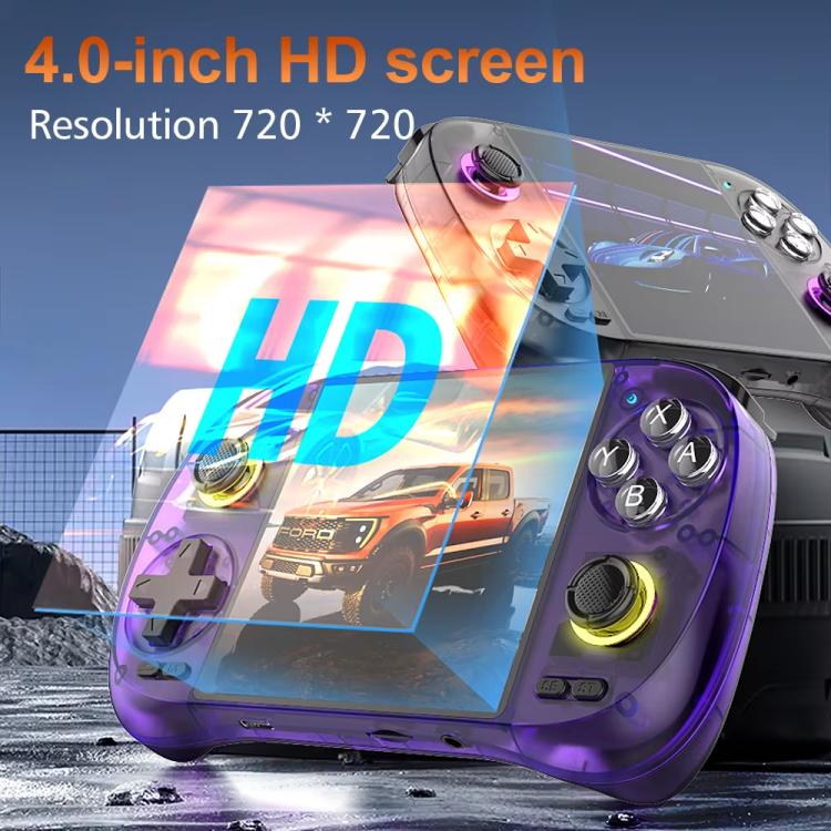 Máy chơi game mã nguồn mở D40Max 4 inch HD với WiFi, hệ điều hành Android 10, CPU GE8300, các phiên bản 16G+64G, 16G+128G, 16G+256G