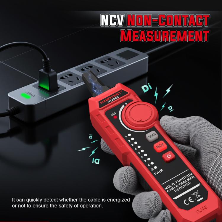 Máy kiểm tra cáp mạng đa chức năng chống nhiễu HABOTEST, mã HT800B