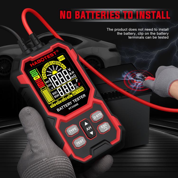 Máy kiểm tra tuổi thọ ắc quy ô tô 12/24V HABOTEST