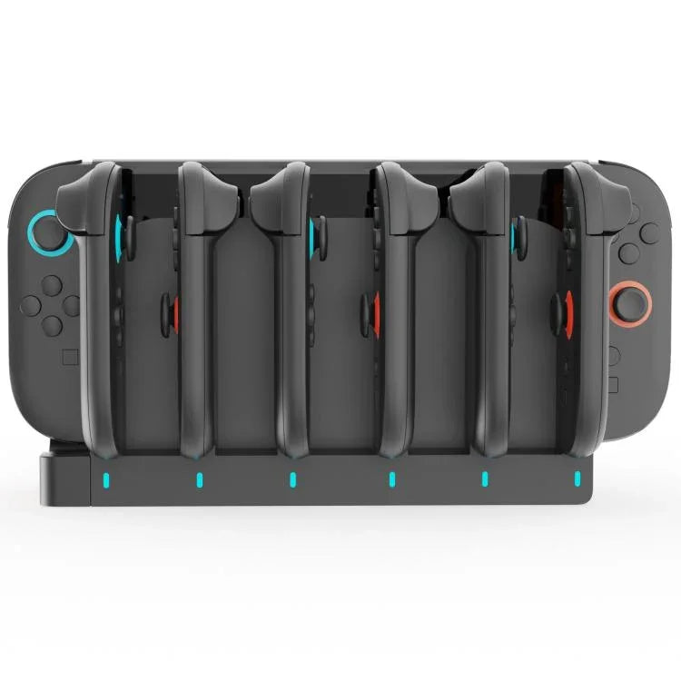 Trạm sạc 6 trong 1 ipega cho tay cầm Joy-Con Nintendo Switch 2, mã PG-SW2189