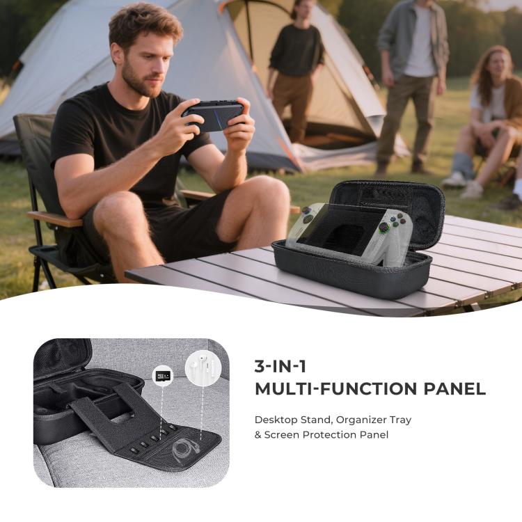 Túi đựng cứng di động JYS cho máy ROG Xbox Ally/X, màu trắng JYS-X152 và màu đen JYS-X152