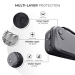Túi đựng cứng di động JYS cho máy ROG Xbox Ally/X, màu trắng JYS-X152 và màu đen JYS-X152