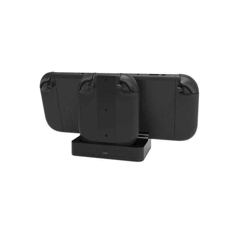 Đế sạc LED RGB KJH cho Nintendo Switch 2 và tay cầm Joy-Con, trạm sạc nhanh
