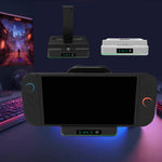 Đế sạc LED RGB KJH cho Nintendo Switch 2 và tay cầm Joy-Con, trạm sạc nhanh