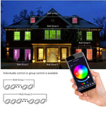 Đèn âm trần LED điều chỉnh độ sáng RGB+CW+WW tương thích với Tuya Zigbee, 7W 3.5 inch, 10W 4 inch, 15W inch