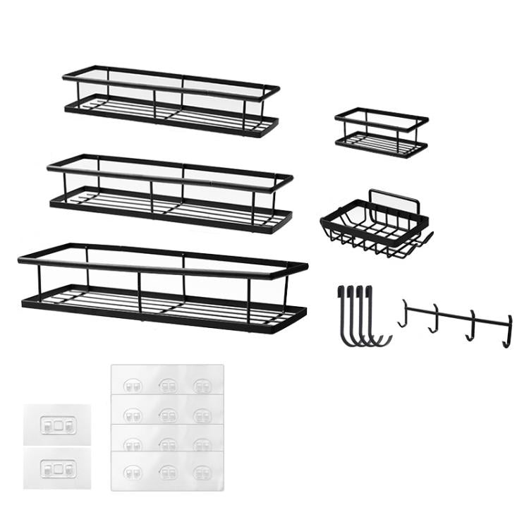 Kệ đựng đồ nhà tắm gắn tường không cần khoan