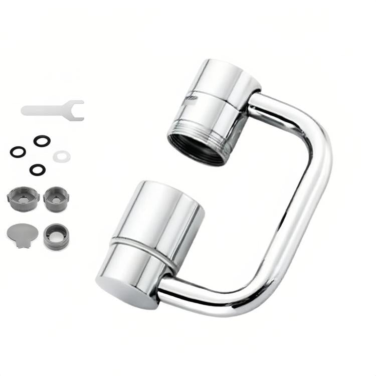 Bộ kéo dài vòi nước đa năng, đầu phun chống bắn nước bếp có thể xoay, chế độ đôi hình chữ U, chế độ đơn hình chữ U, chế độ đôi hình chữ U có phụ kiện, chế độ đơn hình chữ U có phụ kiện, chế độ đôi hợp kim đầy đủ, chế độ đơn hợp kim đầy đủ