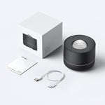 Máy tạo ẩm để bàn USB có chiếu sao, đèn môi trường nước chuyển động nhiều màu