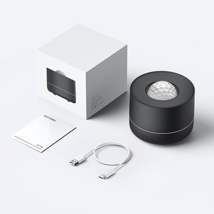 Máy tạo ẩm để bàn USB có chiếu sao, đèn môi trường nước chuyển động nhiều màu