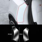 Rear Inner Door Anti-Scratch Protective Film, For Tesla Model Y Transparency, For Tesla Model Y Black, For Tesla Model 3 Transparency, For Tesla Model 3 Black, For Tesla Model Y L Transparency, For Tesla Model Y L Black