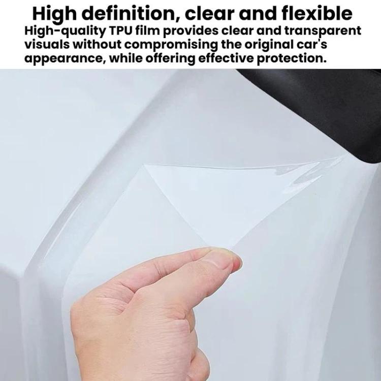 Rear Inner Door Anti-Scratch Protective Film, For Tesla Model Y Transparency, For Tesla Model Y Black, For Tesla Model 3 Transparency, For Tesla Model 3 Black, For Tesla Model Y L Transparency, For Tesla Model Y L Black
