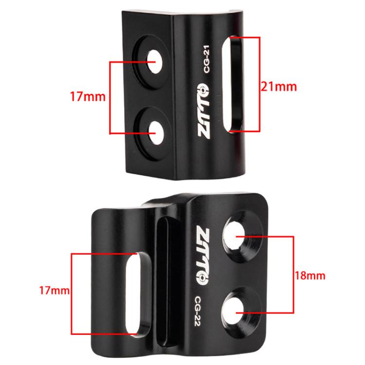 Giá đỡ gác chuyển số trước xe đạp đường trường ZTTO, kẹp gác chuyển số trước, màu đen CG21, đỏ CG21, đen CG22, đỏ CG22