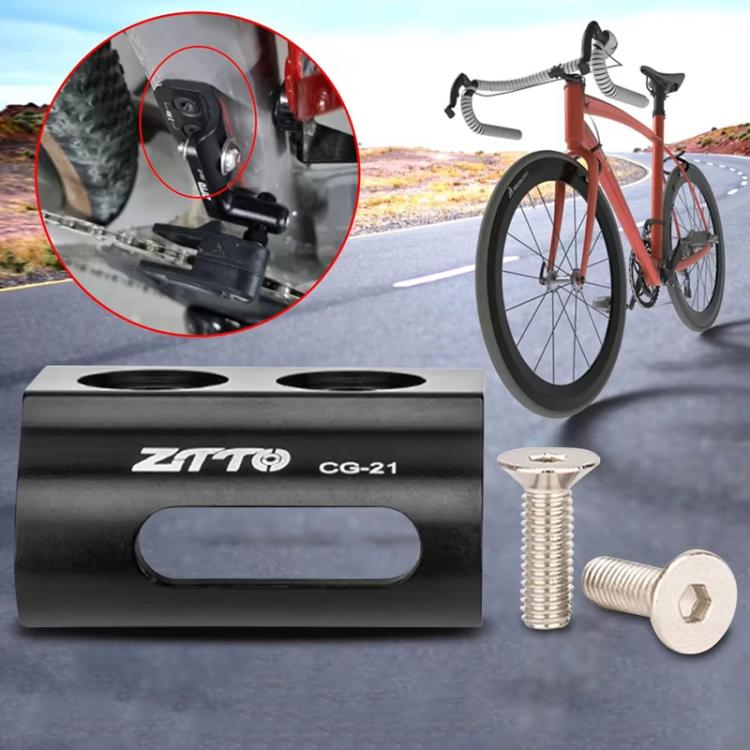 Giá đỡ gác chuyển số trước xe đạp đường trường ZTTO, kẹp gác chuyển số trước, màu đen CG21, đỏ CG21, đen CG22, đỏ CG22