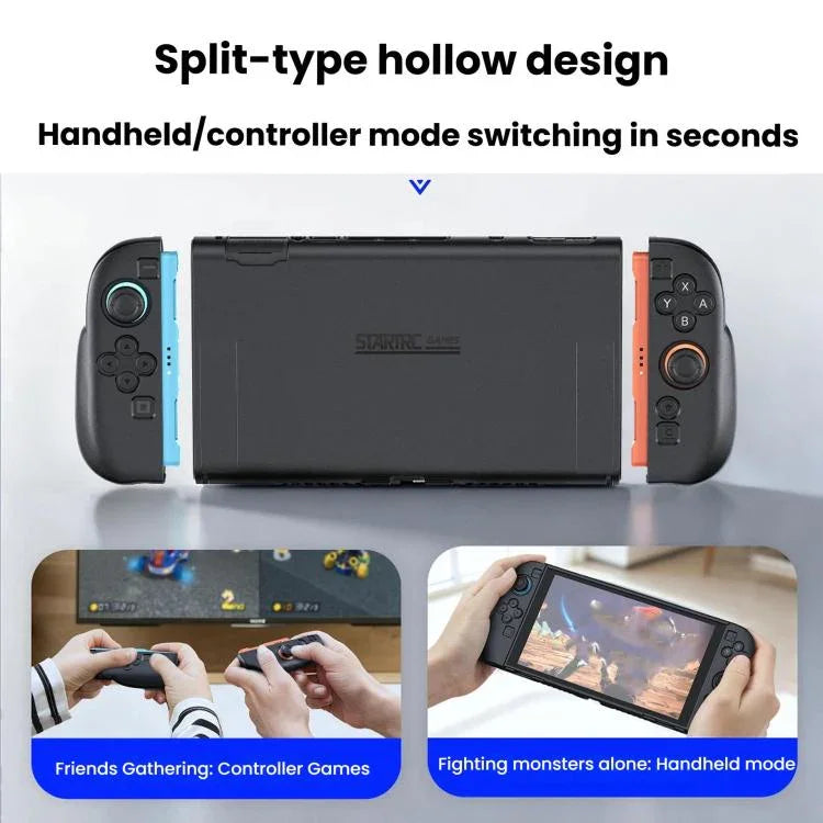 Ốp bảo vệ cầm tay STARTRC GAMES 2 cho Nintendo Switch, Ốp tay cầm đôi tách rời
