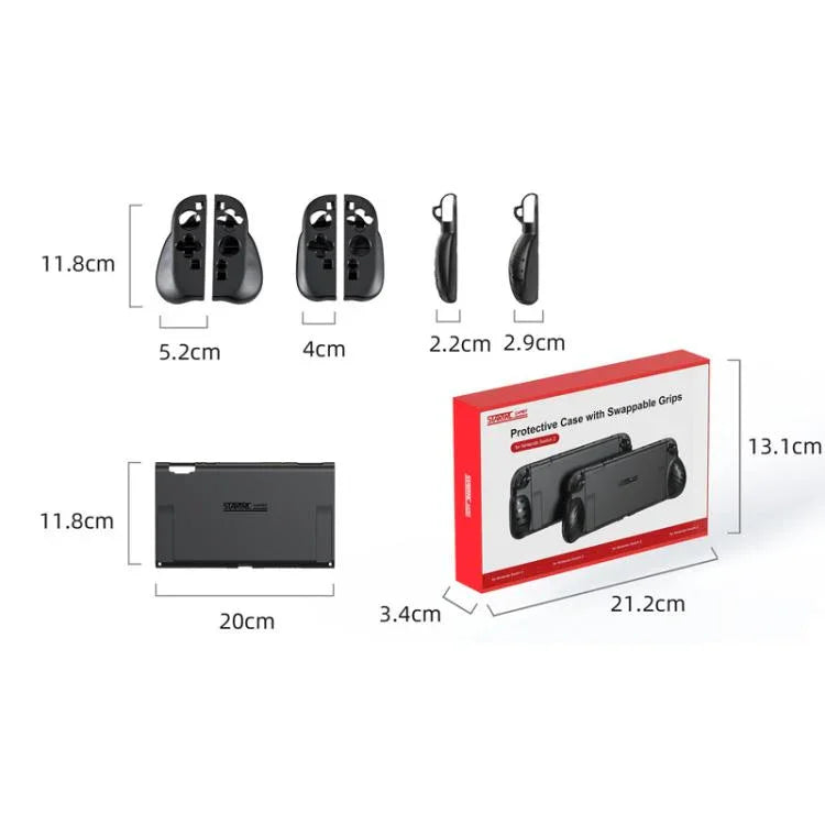 Ốp bảo vệ cầm tay STARTRC GAMES 2 cho Nintendo Switch, Ốp tay cầm đôi tách rời