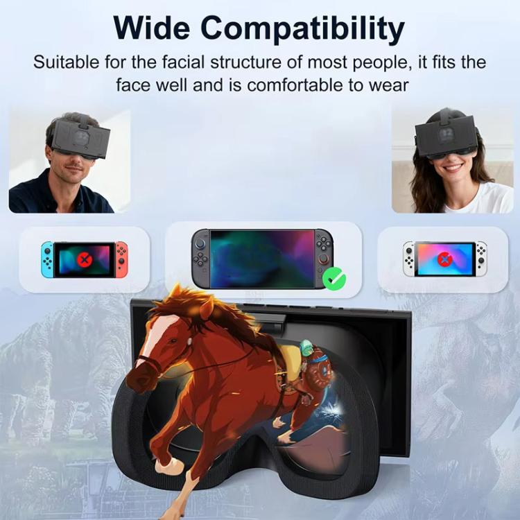 Kính VR STARTRC GAMES Elite nâng cấp cho Nintendo Switch 2, phụ kiện tai nghe game console HD 3D