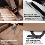 Car Seat Cushion Thickened Non-Slip Front Rear Seat Cushions, Front Seat Cushion Black, Front Seat Cushion Brown, Front Seat Cushion Red, Back Cushion Black, Back Cushion Brown, Back Cushion Red, Rear Seat Cushion Black, Rear Seat Cushion Brown        ...