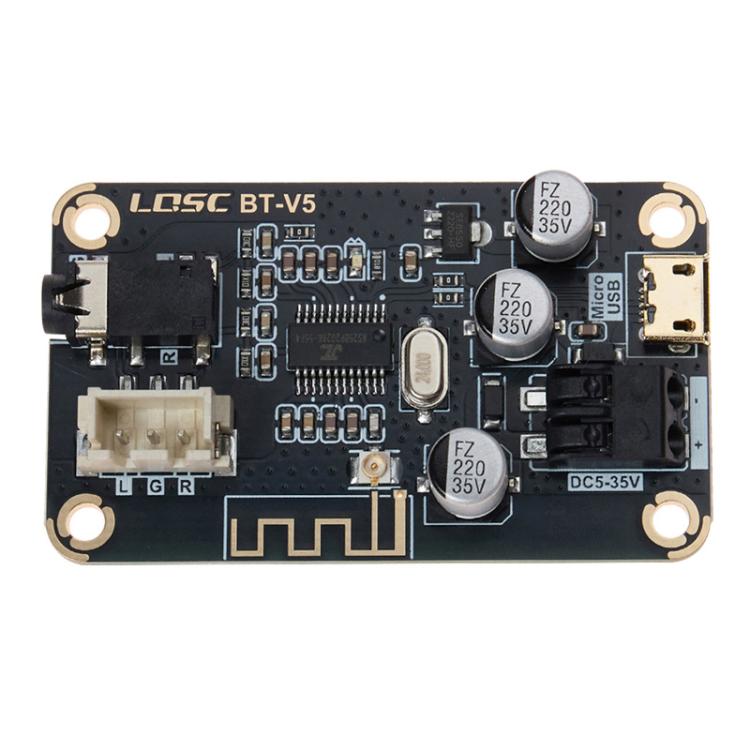 Bảng giải mã MP3 Bluetooth 5.1 mô-đun thu âm thanh xe hơi DIY không mất dữ liệu, LQSC BT-V5
