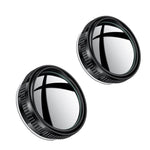 Car Suction Cup Type Wide-angle Reversing Mirror With Rain Guard, Silver, Black, White, Red, Blue