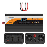12V / 24V To 220V Pure Sine Wave Inverter Universal Car Power Converter, 800W Black, 1400W Black, 2000W Black, 3000W Black, 3600W Black, 4000W Black, 800W Red, 1400W Red, 2000W Red, 3000W Red