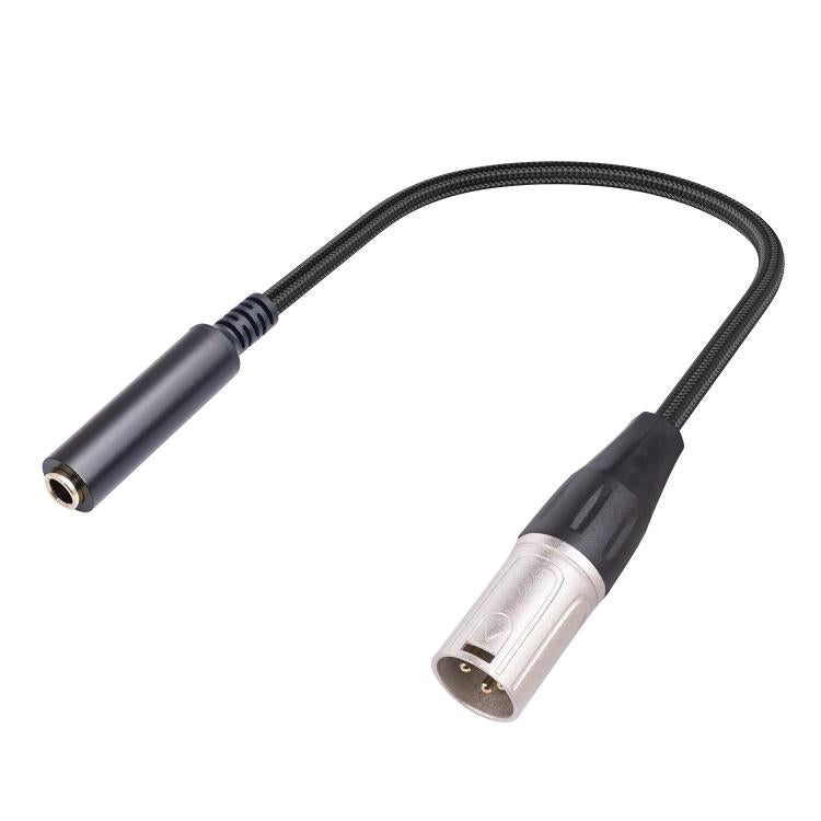 Cáp chuyển đổi âm thanh 6.35mm cái sang XLR đực sang 1/4 inch TRS, 6.35mm cái sang XLR đực